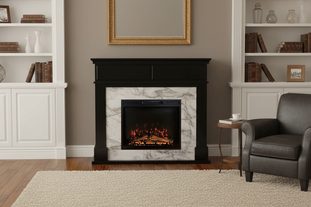 23インチ電気暖炉 ペトラデール