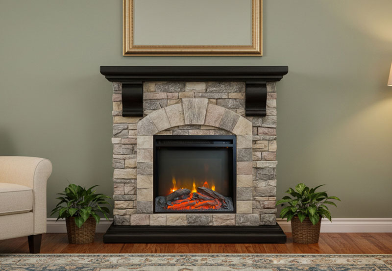 18インチ電気暖炉パイオニアⅡ