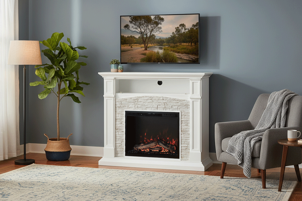 23インチ電気暖炉 セネカ