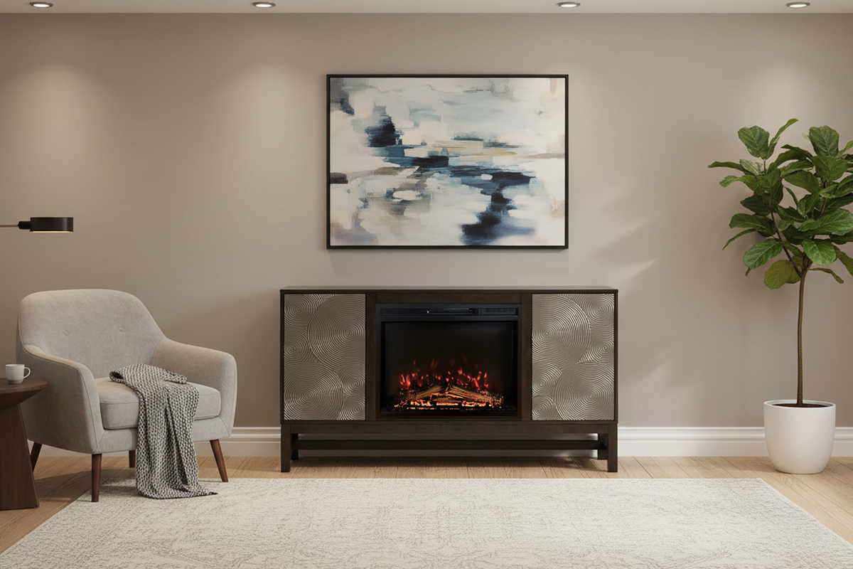 23インチ電気暖炉 ラニントン